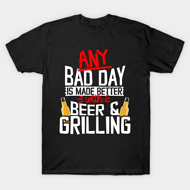 grilling T-Shirt by CurlyDesigns